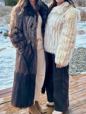 Luxurious Brown Fur Coat